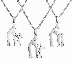 DIY Mother-Daughter Pendant Necklace for Mother's Day