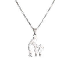 DIY Mother-Daughter Pendant Necklace for Mother's Day