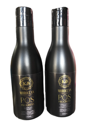 KB Moroccan Pos Progress Kit Nourishing Shampoo & Conditioner for Damaged Hair 300ml 10.1floz