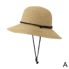 Korean Style Womens Beach Sun Hat Breathable Travel Summer Sunshade