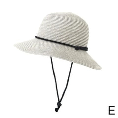 Korean Style Womens Beach Sun Hat Breathable Travel Summer Sunshade