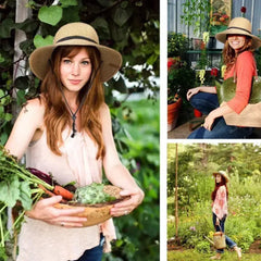 Korean Style Womens Beach Sun Hat Breathable Travel Summer Sunshade