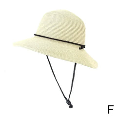 Korean Style Womens Beach Sun Hat Breathable Travel Summer Sunshade