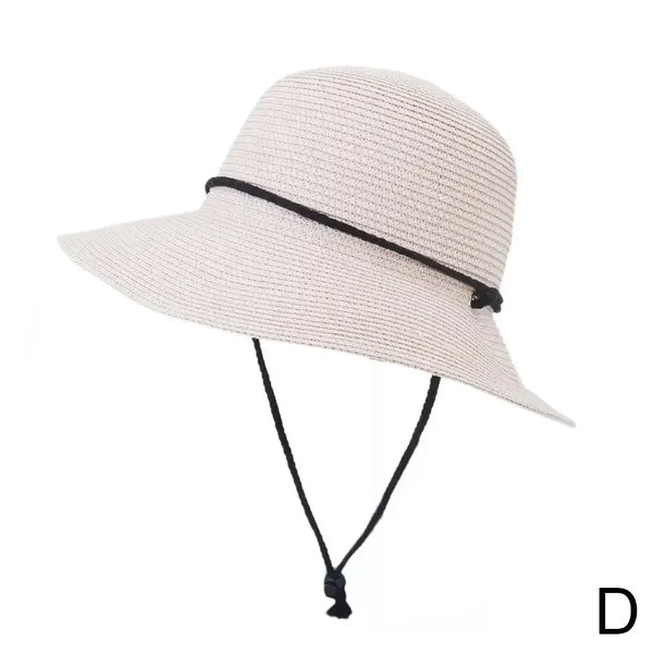 Korean Style Womens Beach Sun Hat Breathable Travel Summer Sunshade