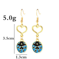 JoJo Bizarre Adventure Cherry Drop Earrings – Anime Cosplay Jewelry