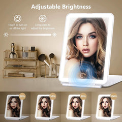 Travel Makeup Mirror with 10X Magnifying Mirror